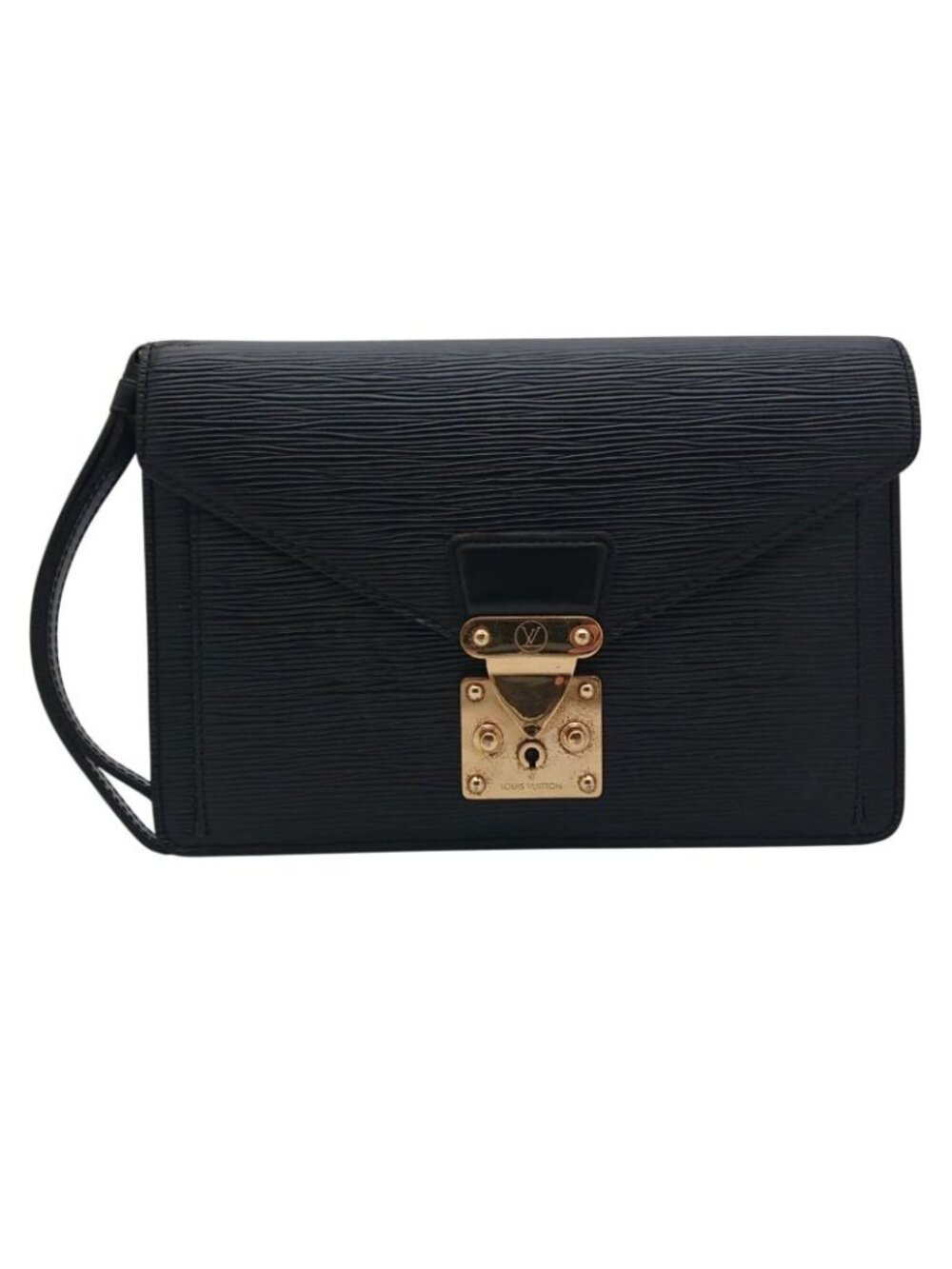 Louis Vuitton Epi Series Dragonne Second Bag Leather Black - Picture 2 of 16